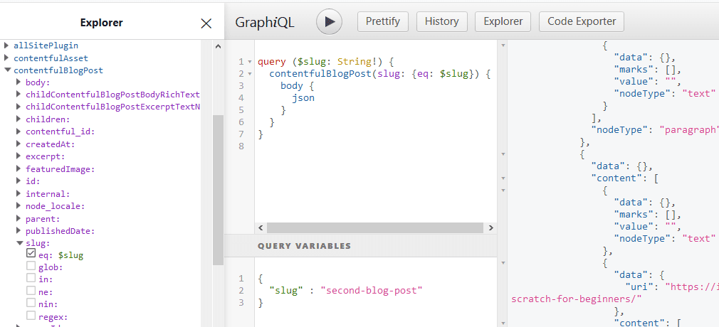Graphql body query