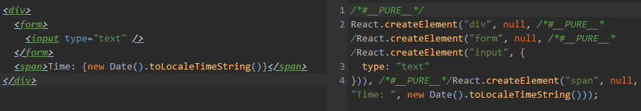 babel react jsx
